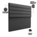 Cabeceira California Para Cama Box Casal 140 cm Corino Preto - D'Rossi