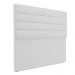 Cabeceira California Para Cama Box Casal 140 cm Linho Cinza A05 - D'Rossi