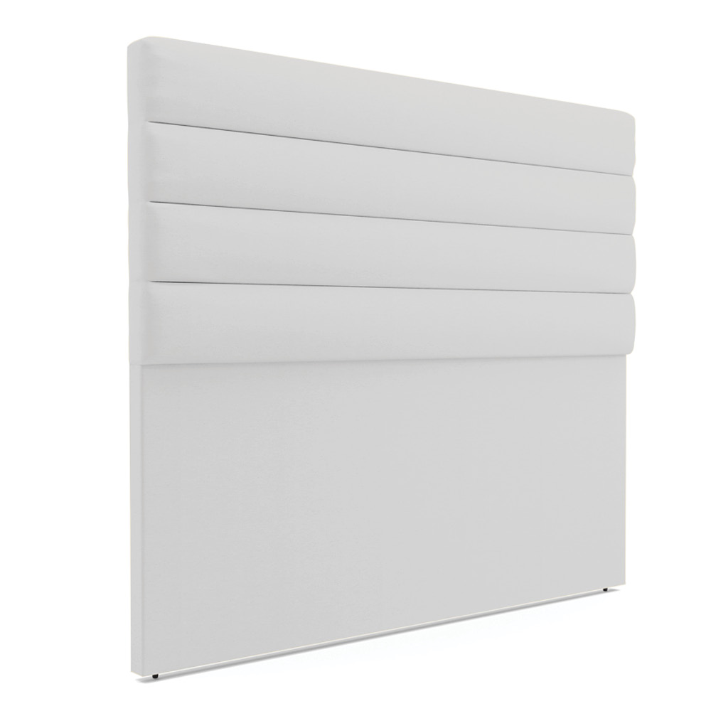 Cabeceira California Para Cama Box Casal 140 cm Linho Cinza A05 - D'Rossi
