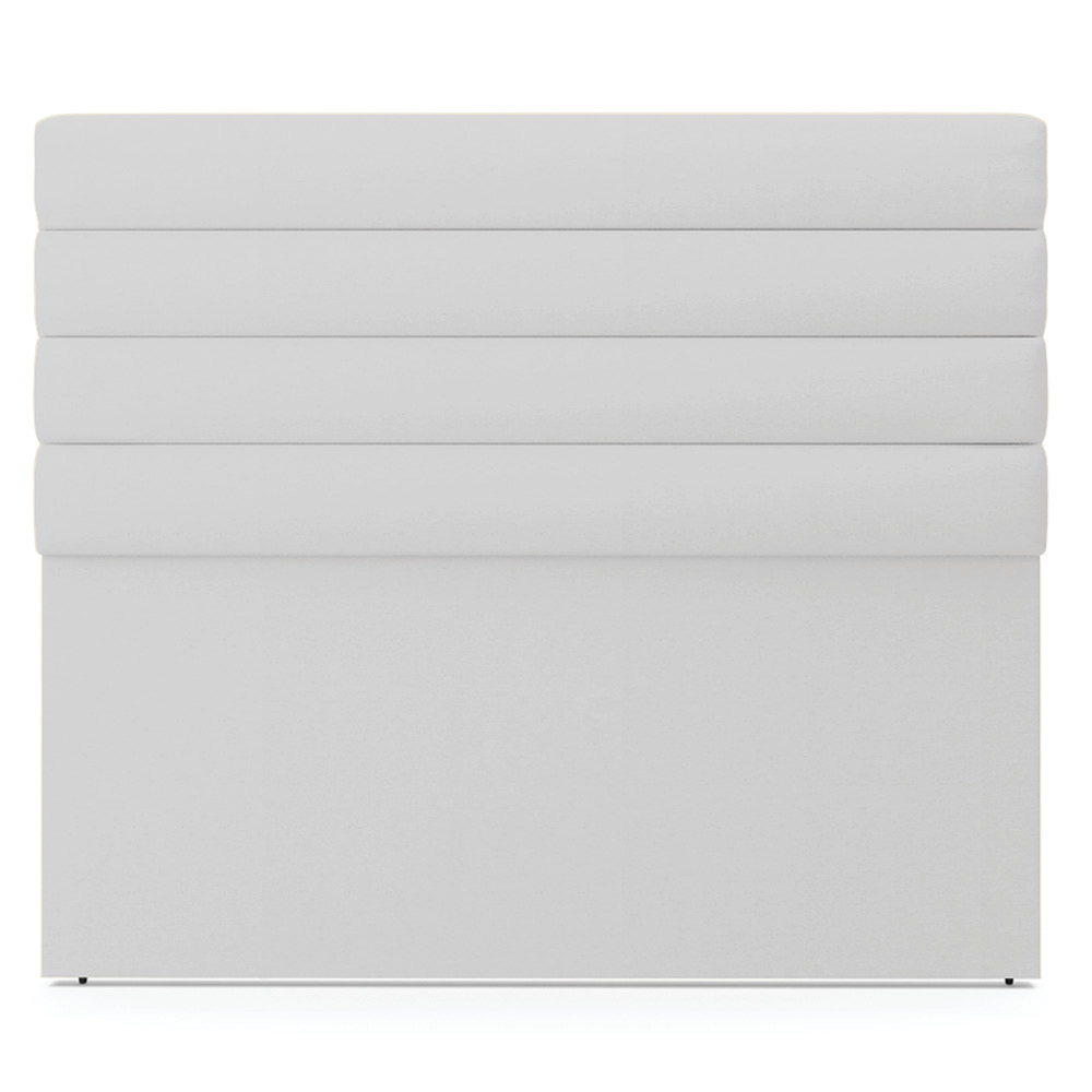 Cabeceira California Para Cama Box Casal 140 cm Linho Cinza A05 - D'Rossi
