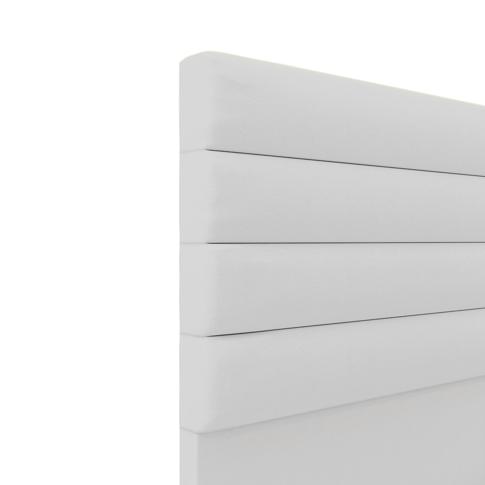 Cabeceira California Para Cama Box Casal 140 cm Linho Cinza A05 - D'Rossi
