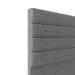 Cabeceira California Para Cama Box Casal 140 cm Linho Grafite A26 - D'Rossi