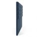 Cabeceira California Para Cama Box Casal 140 cm Suede Azul Marinho - D'Rossi