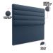 Cabeceira California Para Cama Box Casal 140 cm Suede Azul Marinho - D'Rossi