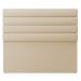 Cabeceira California Para Cama Box Casal 140 cm Suede Bege - D'Rossi