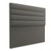 Cabeceira California Para Cama Box Casal 140 cm Suede Grafite - D'Rossi