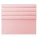 Cabeceira California Para Cama Box Casal 140 cm Suede Rosa Bebê - D'Rossi