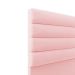 Cabeceira California Para Cama Box Casal 140 cm Suede Rosa Bebê - D'Rossi