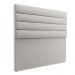 Cabeceira California Para Cama Box Casal 140 cm Veludo Cinza - D'Rossi