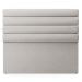 Cabeceira California Para Cama Box Casal 140 cm Veludo Cinza - D'Rossi