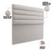 Cabeceira California Para Cama Box Casal 140 cm Veludo Cinza - D'Rossi