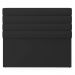 Cabeceira California Para Cama Box Casal 140 cm Veludo Preto - D'Rossi