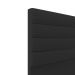Cabeceira California Para Cama Box Casal 140 cm Veludo Preto - D'Rossi