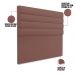 Cabeceira California Para Cama Box Casal 140 cm Veludo Rosê - D'Rossi