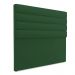 Cabeceira California Para Cama Box Casal 140 cm Veludo Verde - D'Rossi