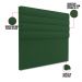 Cabeceira California Para Cama Box Casal 140 cm Veludo Verde - D'Rossi