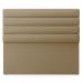 Cabeceira California Para Cama Box King 190 cm Suede Marrom Rato - D'Rossi