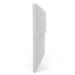 Cabeceira California Para Cama Box Queen 160 cm Linho Cinza A05 - D'Rossi