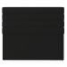Cabeceira California Para Cama Box Queen 160 cm Linho Preto A79 - D'Rossi