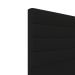 Cabeceira California Para Cama Box Queen 160 cm Linho Preto A79 - D'Rossi