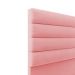 Cabeceira California Para Cama Box Queen 160 cm Suede Rosê - D'Rossi