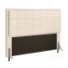 Cabeceira Casal Cama Box 140cm para Quarto Onix Suede M11 - D'Rossi