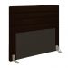 Cabeceira Casal Queen Cama Box 160cm para Quarto Rubi Suede Marrom M11 - D'Rossi