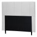 Cabeceira Donna Para Cama Box Casal 140 cm Corino Branco -  D'Rossi