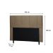 Cabeceira Donna Para Cama Box King 193 cm Suede Bege -  D'Rossi