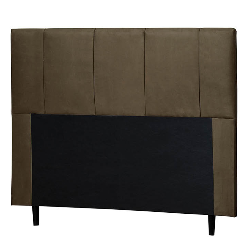 Cabeceira Donna Para Cama Box King 193 cm Suede Marrom -  D'Rossi