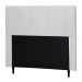 Cabeceira Donna Para Cama Box Queen 160 cm Corino Branco -  D'Rossi