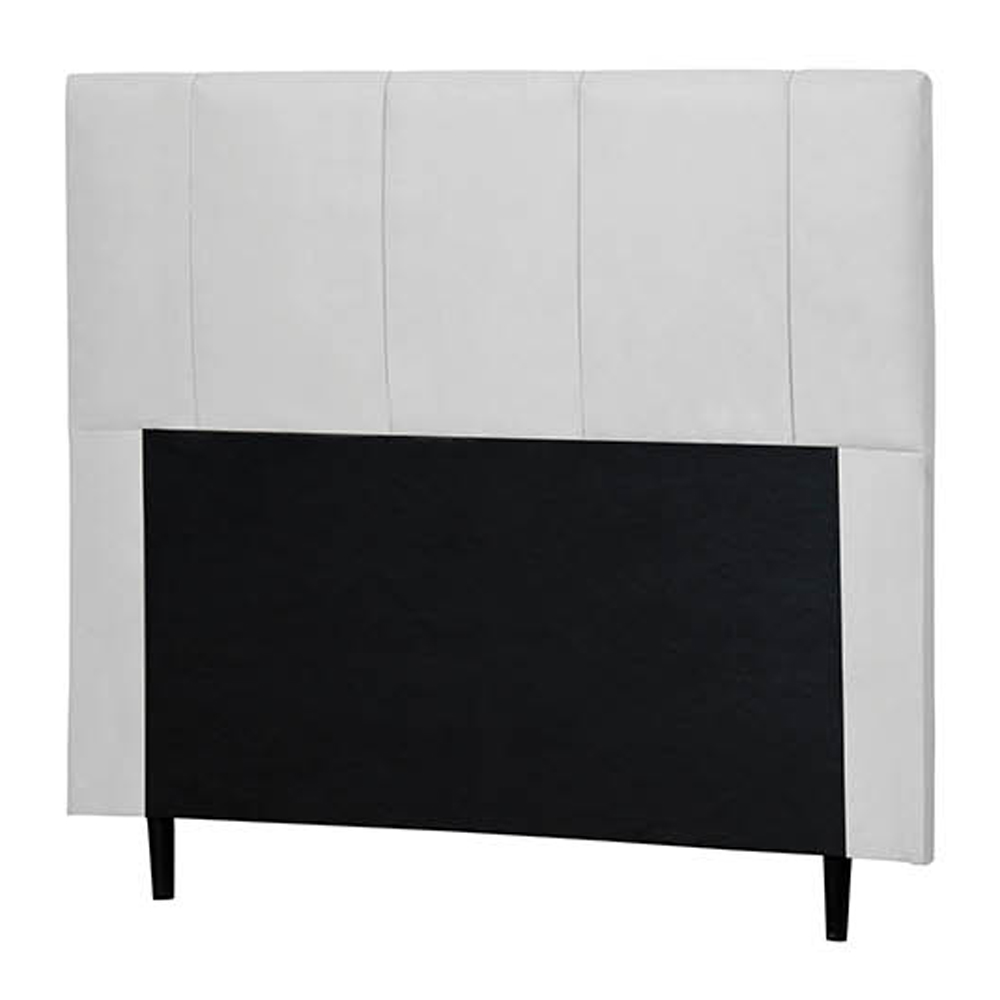 Cabeceira Donna Para Cama Box Queen 160 cm Corino Branco -  D'Rossi