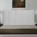 Cabeceira Donna Para Cama Box Queen 160 cm Corino Branco -  D'Rossi