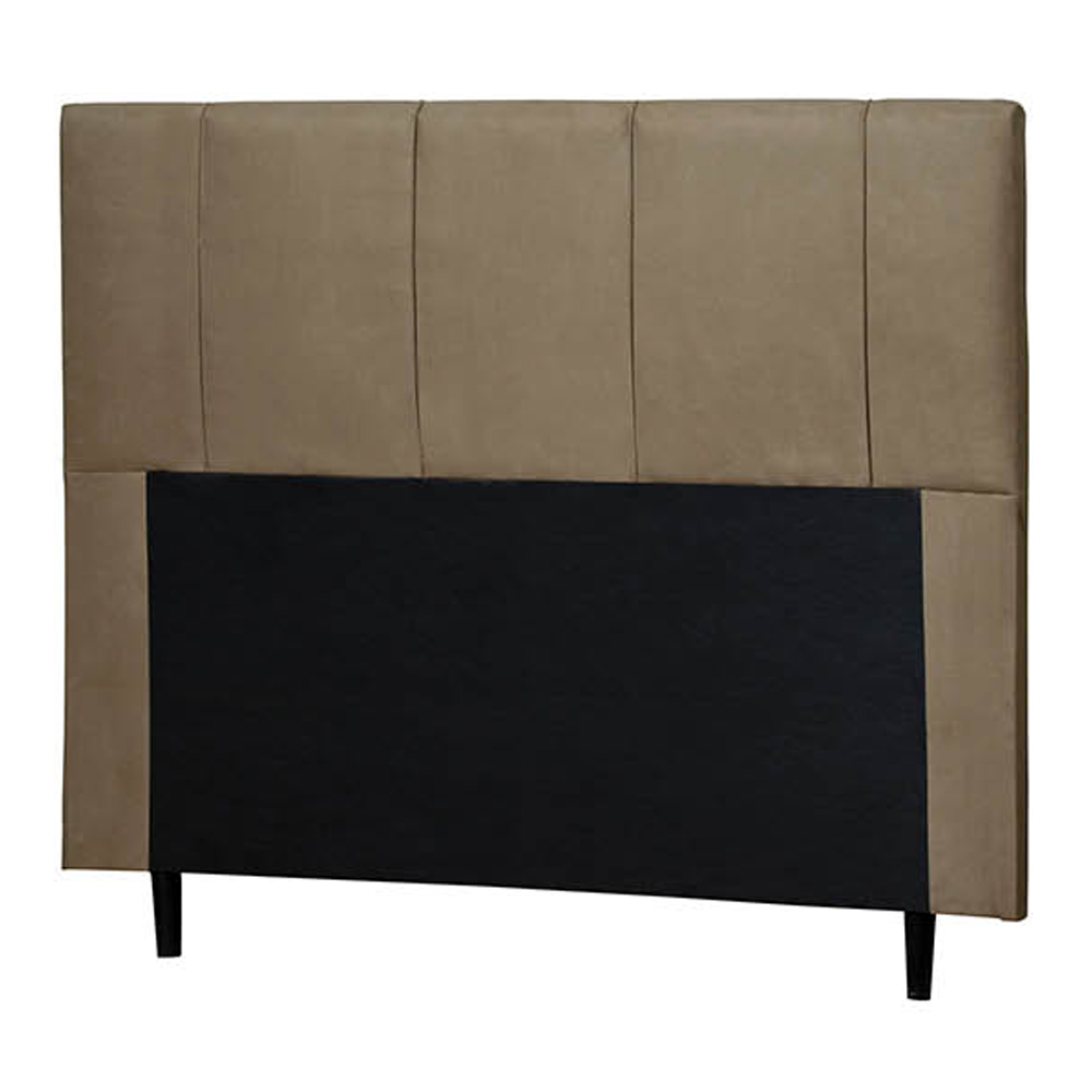 Cabeceira Donna Para Cama Box Queen 160 cm Suede Bege -  D'Rossi