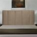 Cabeceira Donna Para Cama Box Queen 160 cm Suede Bege -  D'Rossi