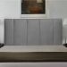 Cabeceira Donna Para Cama Box Queen 160 cm Suede Cinza -  D'Rossi