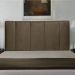 Cabeceira Donna Para Cama Box Queen 160 cm Suede Marrom -  D'Rossi