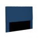 Cabeceira Dubai Para Cama Box Casal 140 cm Suede Azul Marinho - D'Rossi