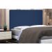 Cabeceira Dubai Para Cama Box Casal 140 cm Suede Azul Marinho - D'Rossi