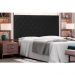 Cabeceira Dubai Para Cama Box Solteiro 90 cm Corino Preto - D'Rossi