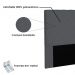 Cabeceira Dubai Para Cama Box Solteiro 90 cm Suede Cinza - D'Rossi