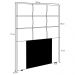 Cabeceira Esmeralda Para Cama Box Casal 140 cm Veludo Marrom - D'Rossi