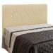 Cabeceira França para Cama Box Solteiro 90 cm Corino Bege D'Rossi