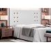 Cabeceira Gênova Para Cama Box Casal 140 cm Corino Branco - D'Rossi
