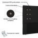 Cabeceira Gênova Para Cama Box Casal 140 cm Corino Preto - D'Rossi