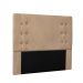Cabeceira Gênova Para Cama Box Casal 140 cm Suede Bege - D'Rossi