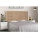 Cabeceira Gênova Para Cama Box Casal 140 cm Suede Bege - D'Rossi