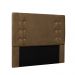 Cabeceira Gênova Para Cama Box Casal 140 cm Suede Caramelo - D'Rossi