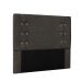 Cabeceira Gênova Para Cama Box Casal 140 cm Suede Cinza - D'Rossi