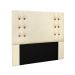 Cabeceira Gênova Para Cama Box Solteiro 90 cm Linho - D'Rossi